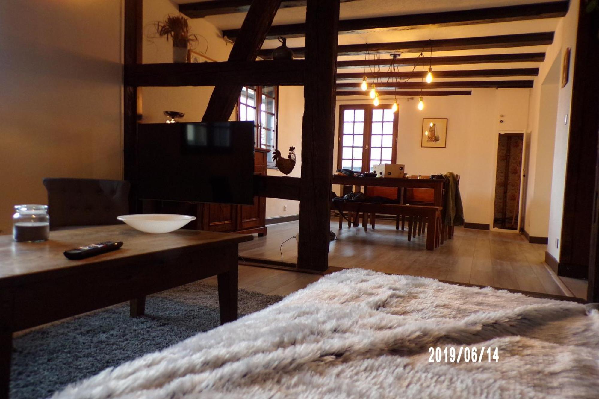 Duplex Saint Lustre, View Over Castle And Storks, 5 Mn From Colmar Apartment *